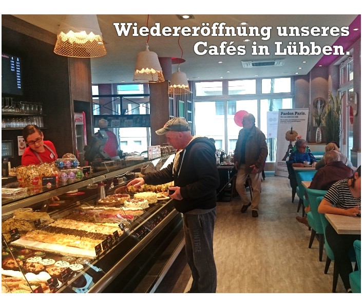 Wiedereöffnung Café Lübben